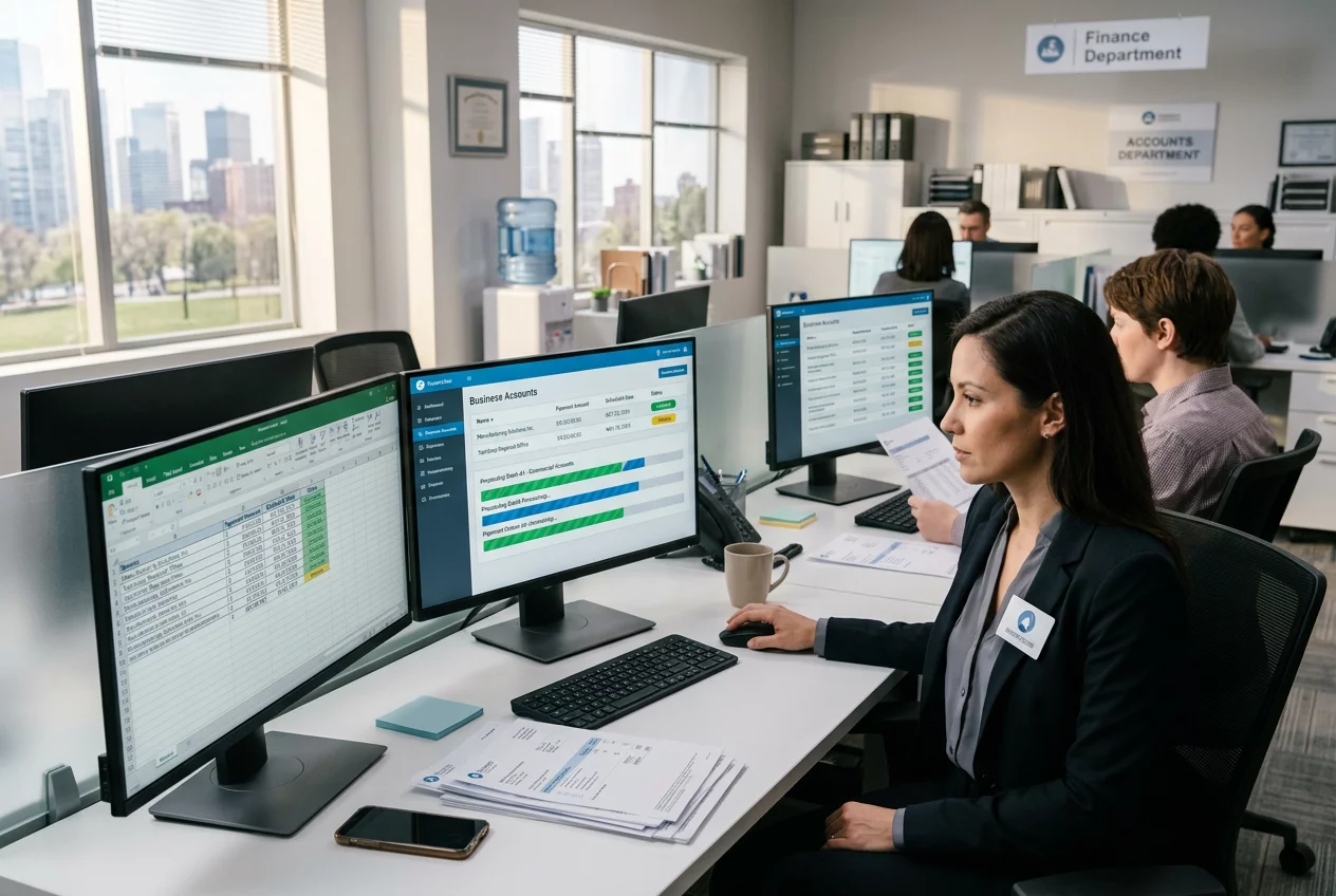 Scheduled Electricity Payment Processing for Business Accounts