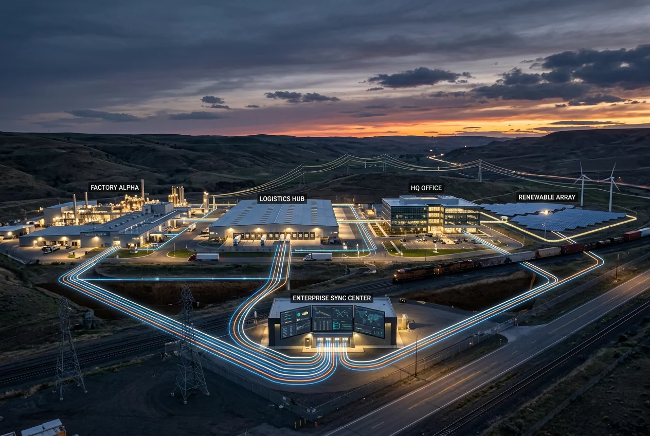 Multi-Facility Utility Payment Synchronization for Enterprises
